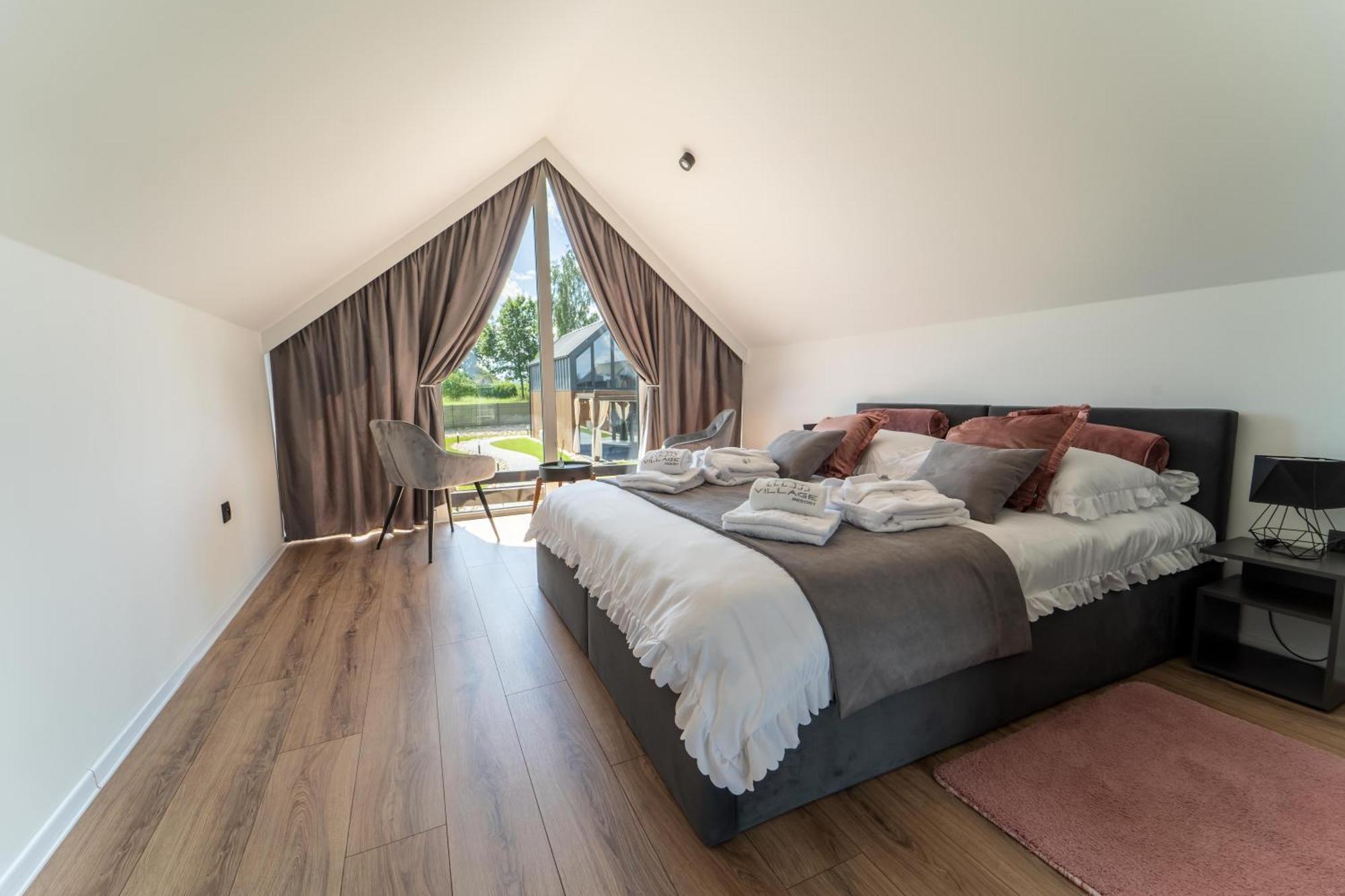 Village Resort Sauna & Jacuzzi & Netflix Tworkowa Pokoj fotografie